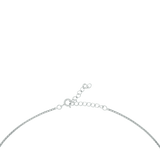 VIREO verstellbare Y-Silberkette mit Perlen