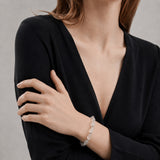 Vireo Edelsteinarmband Kristalle transparent