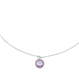 VIREO verstellbare Y-Silberkette mit Perlen
