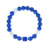 Vireo Heilsteinarmband Lapislazuli blau
