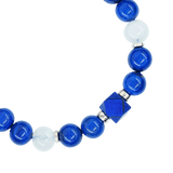 Vireo Heilsteinarmband Lapislazuli blau