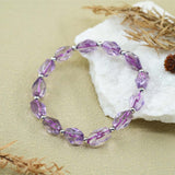 Vireo Heilsteinarmband Amethyst geschliffen