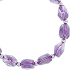 Vireo Heilsteinarmband Amethyst geschliffen