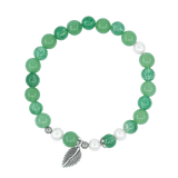 Vireo Heilsteinarmband Aventurin grün