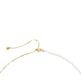 Vireo Silberkette vergoldet mit Perlen